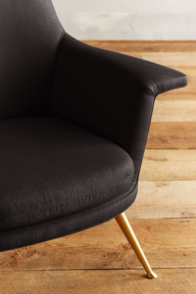 Linen Kimball Chair #2