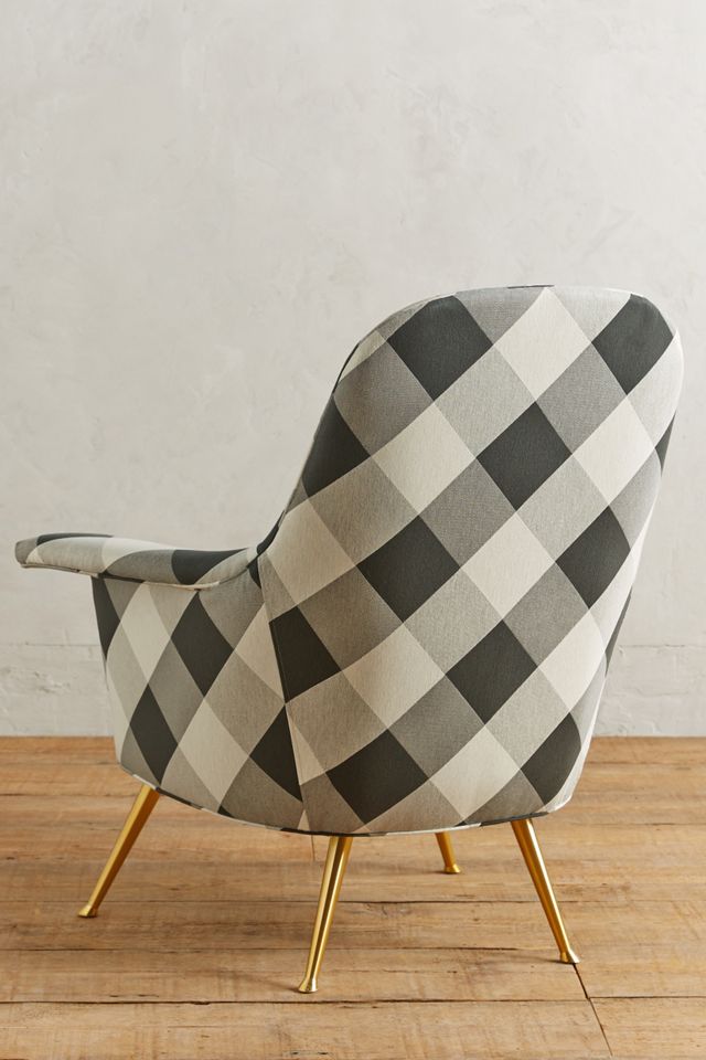 Buffalo Check Kimball Chair #2