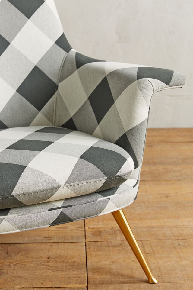 Buffalo Check Kimball Chair #3