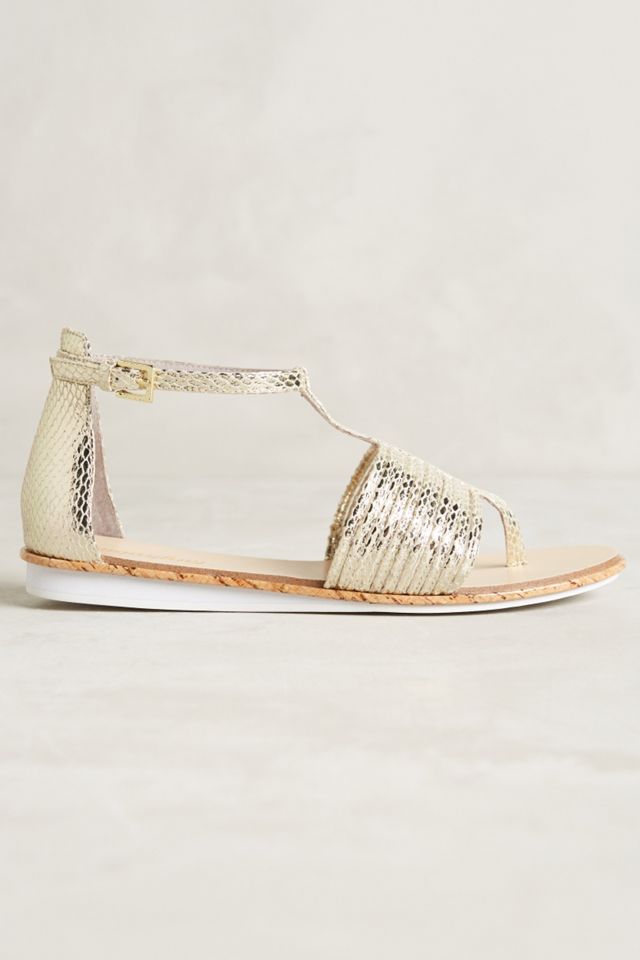 Farylrobin Marly Metallic T-Straps #3