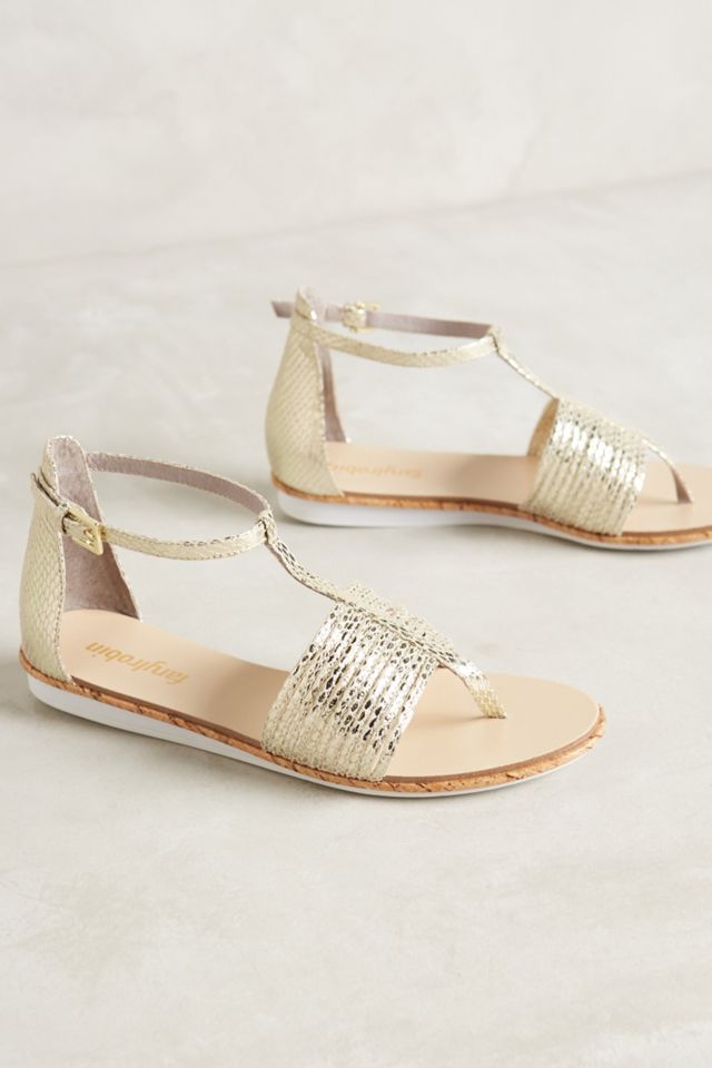 Farylrobin Marly Metallic T-Straps