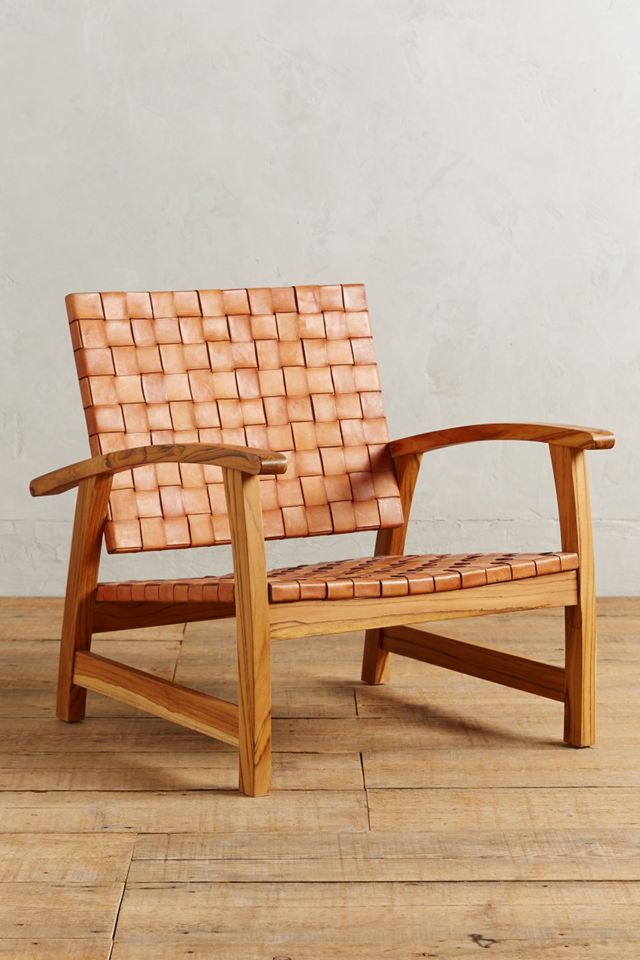 Leather Loom Armchair #1