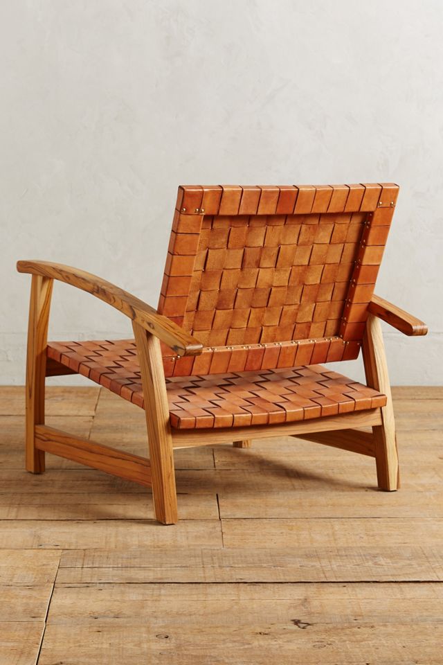 Leather Loom Armchair #2