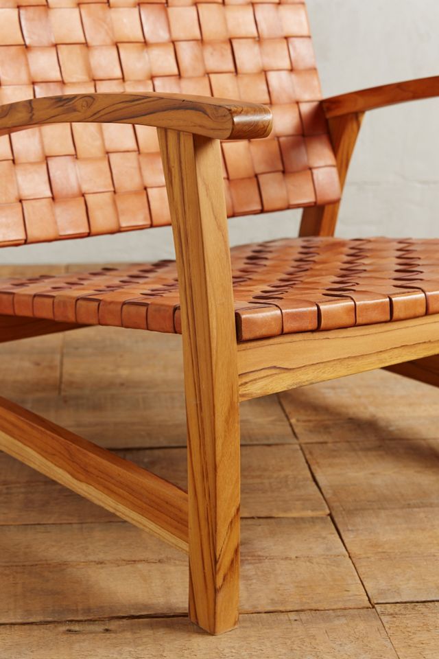 Leather Loom Armchair #3