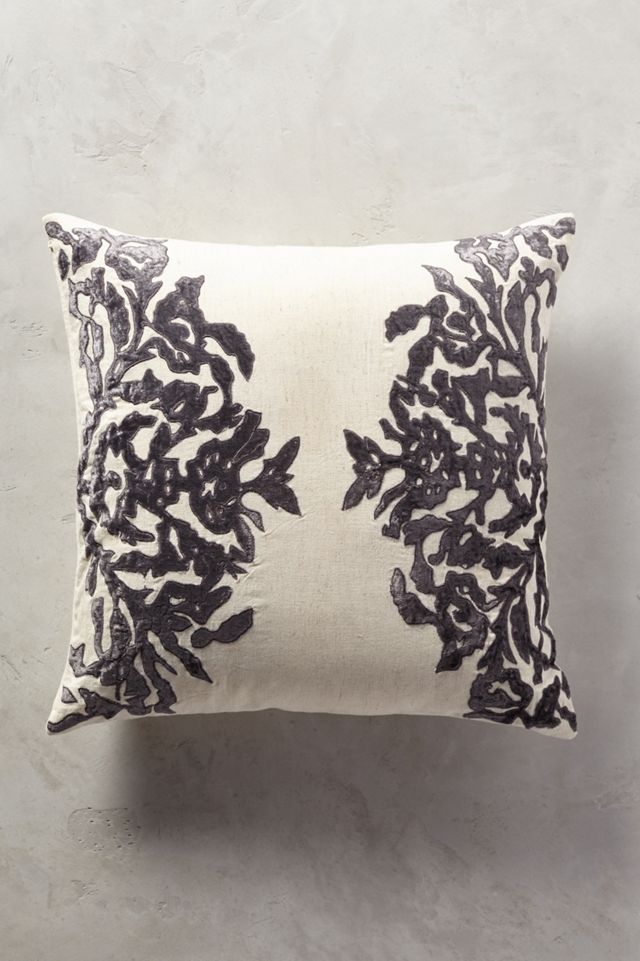 Vining Velvet Pillow #1