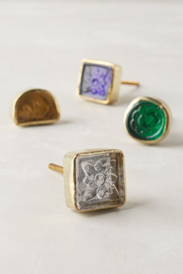 Pressed Glass Knob #1