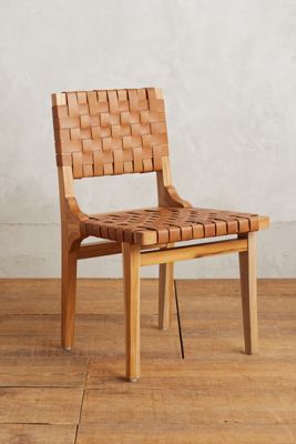 Leather Loom Dining Chair