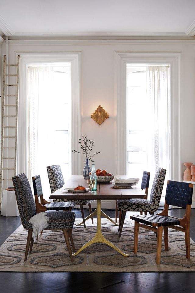 Leather Loom Dining Chair #3