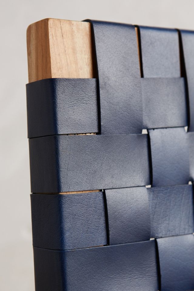 Leather Loom Dining Chair #2