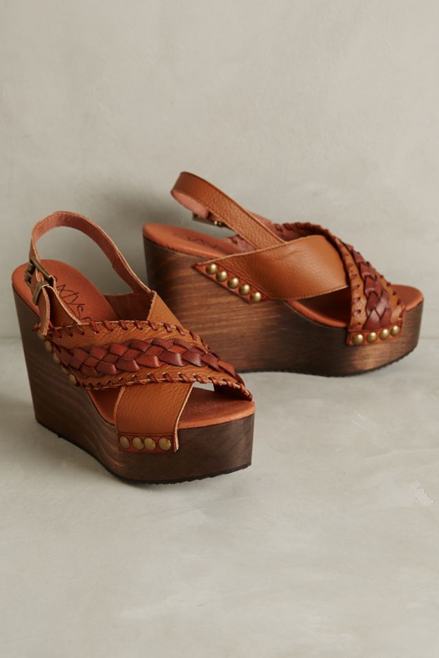 67 Collection Beky Platform Wedges