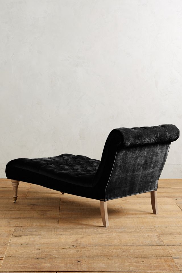 Slub Velvet Orianna Chaise #1