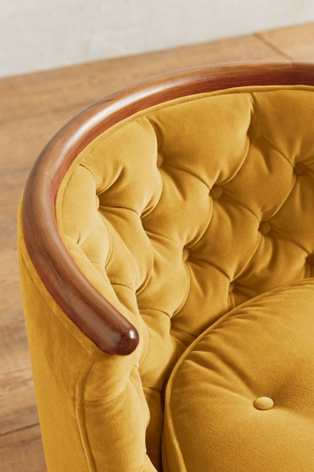 Velvet Bixby Chair #2