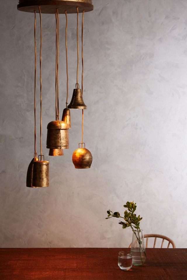 Campanology Chandelier, Seven-Light #1