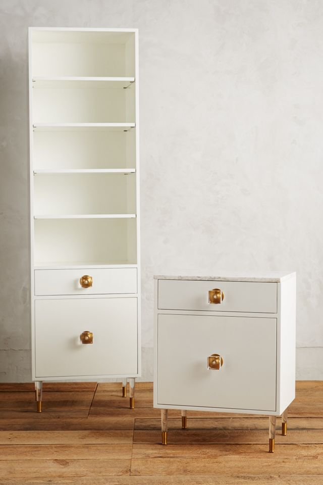 Lacquered Regency Bathroom Storage Unit #1