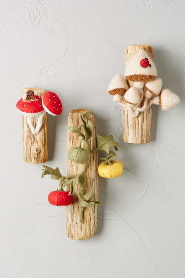 Sprouting Mushroom Wall Art #1