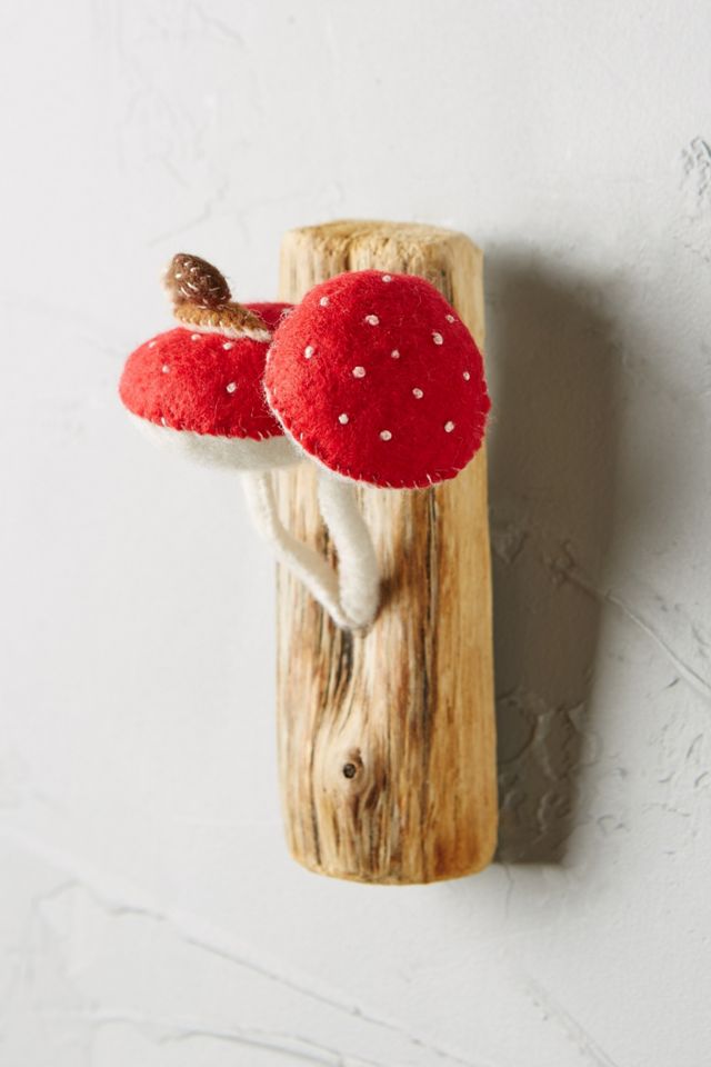 Sprouting Mushroom Wall Art #2