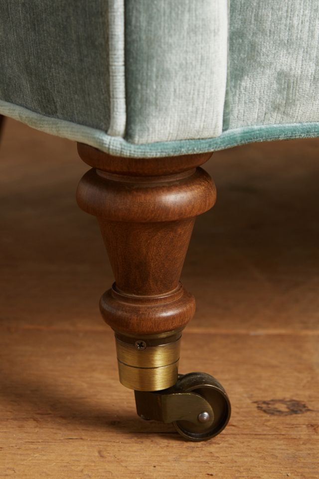 Slub Velvet Gwinnette Chair #3