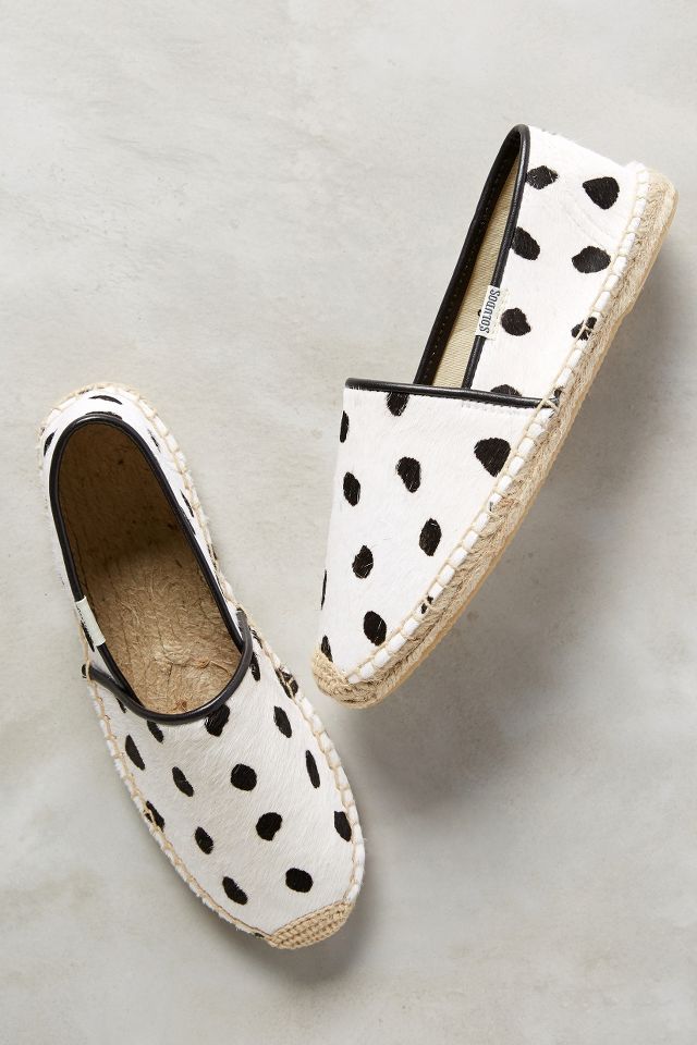 Polka dot espadrilles online