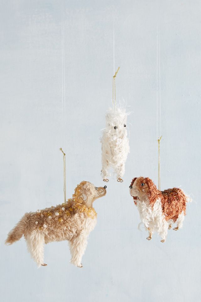 Festive Pup Ornament #1