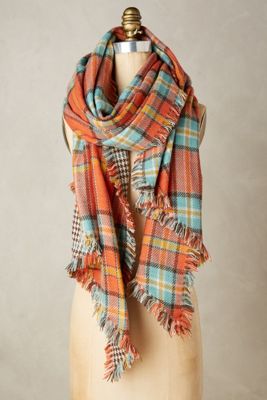 Quartier Plaid Scarf