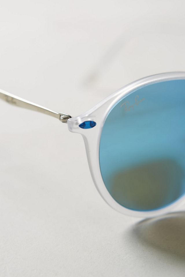 Ray-Ban LightRay Round Mirrored Sunglasses #2