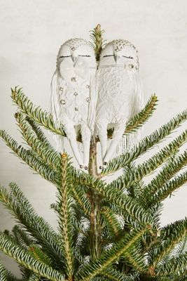Owl Couplet Tree Topper