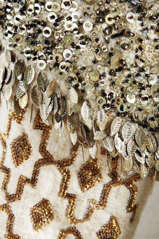 Interlace Sequined Stocking #1