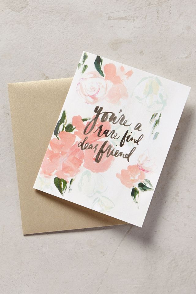 You're A Rare Find Card