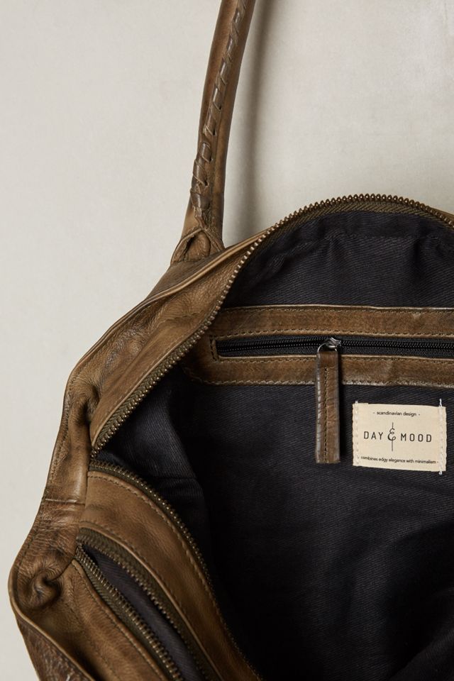 Woven Leather Satchel #2