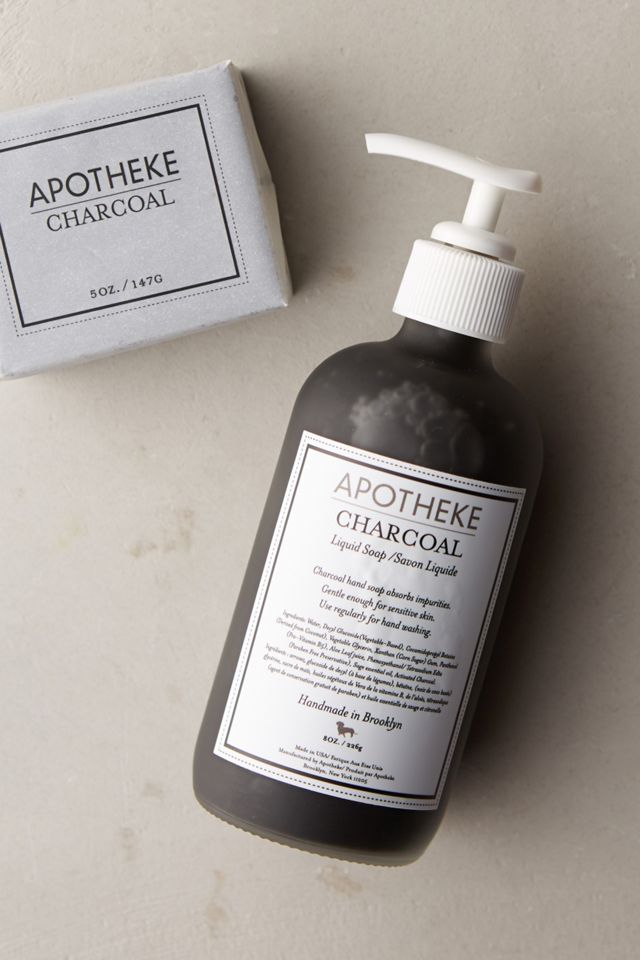 Apotheke Charcoal Liquid Hand Soap #1