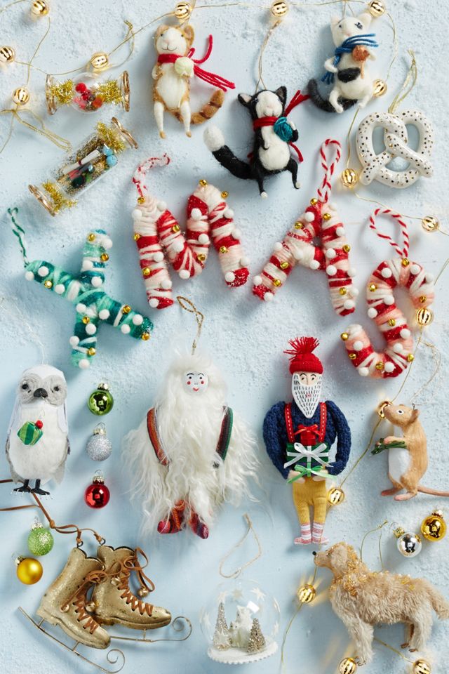 Jingling Monogram Ornament #1
