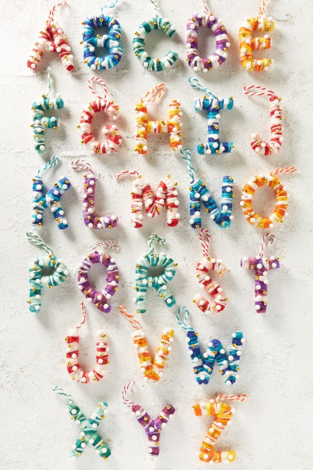 Jingling Monogram Ornament #6