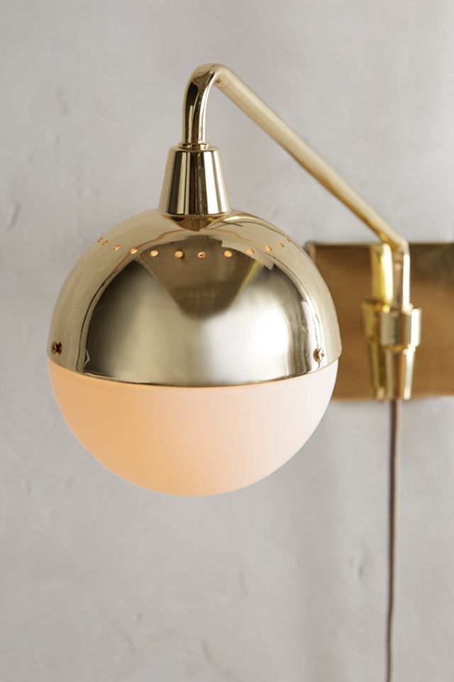 Anchored Orb One-Arm Sconce #5