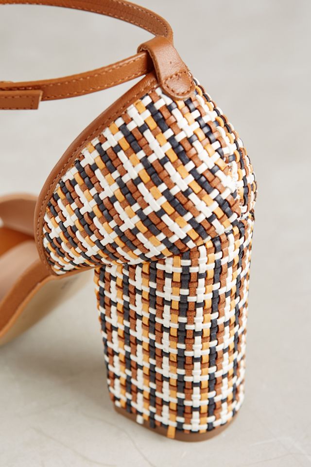 Raphaella Booz Woven Houndstooth Heels  #4