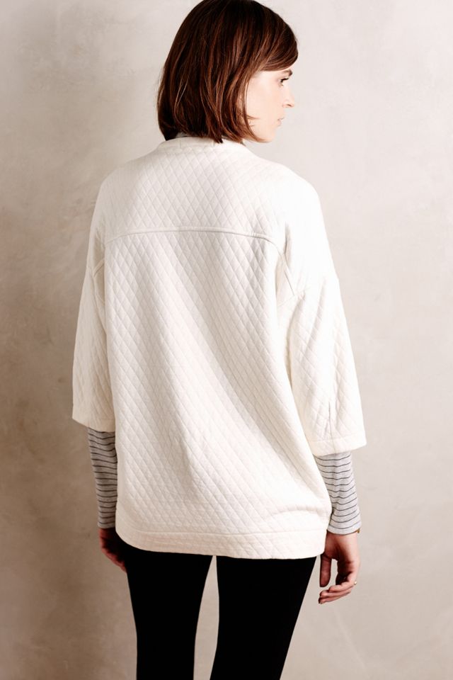 Quilted Ivory Jacket #1
