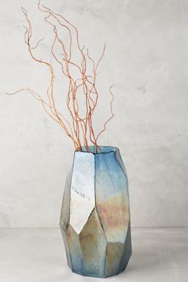 Iridescent Angles Vase
