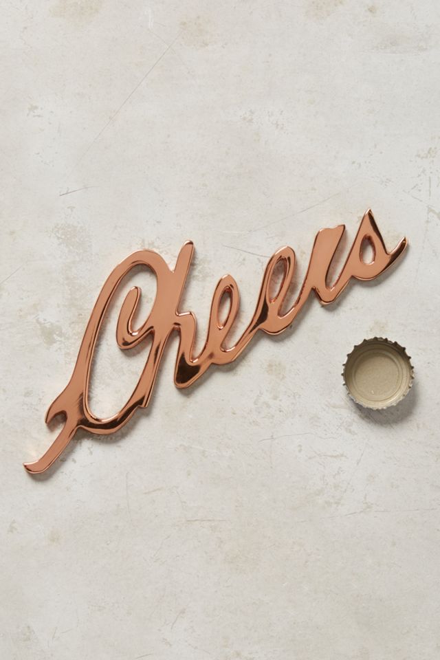 Cheers Bottle Opener