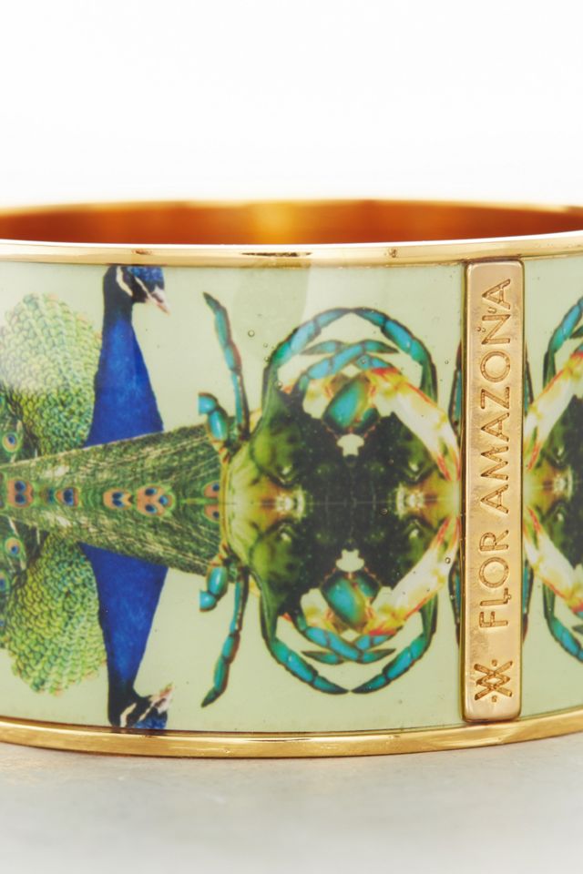 Peacock Plumes Bangle #1
