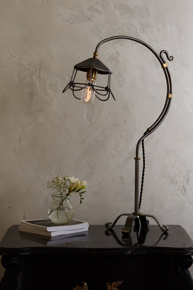Flowering Steel Table Lamp #1