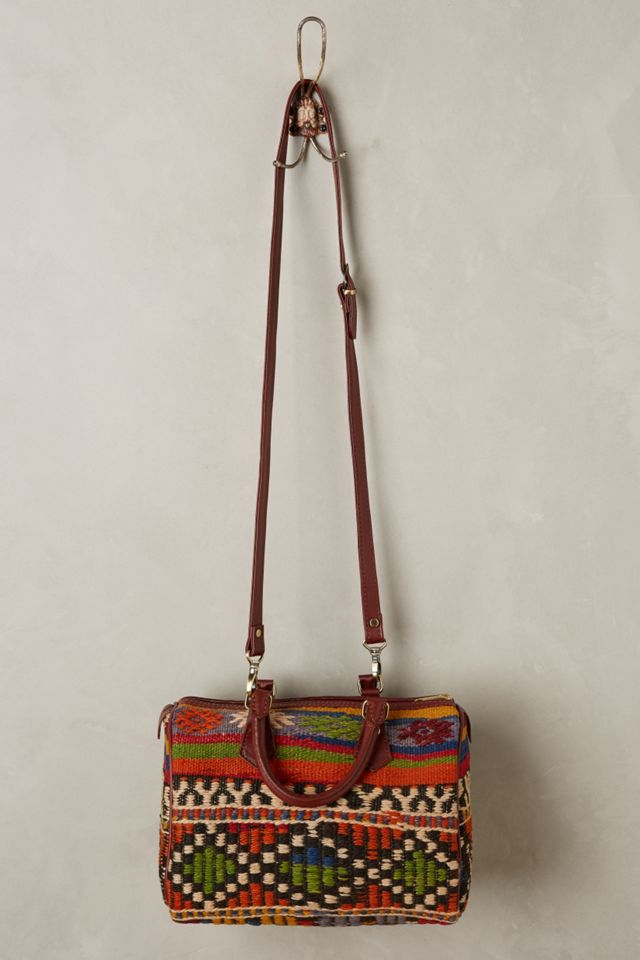 One-Of-A-Kind Kilim Satchel #1