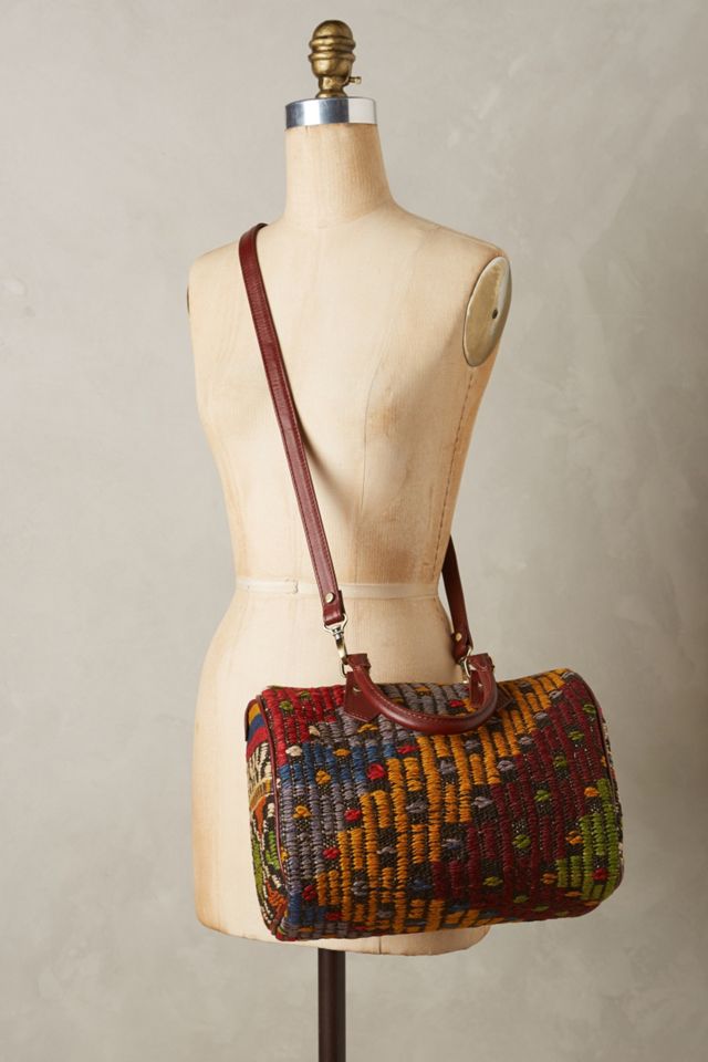 One-Of-A-Kind Kilim Satchel #3
