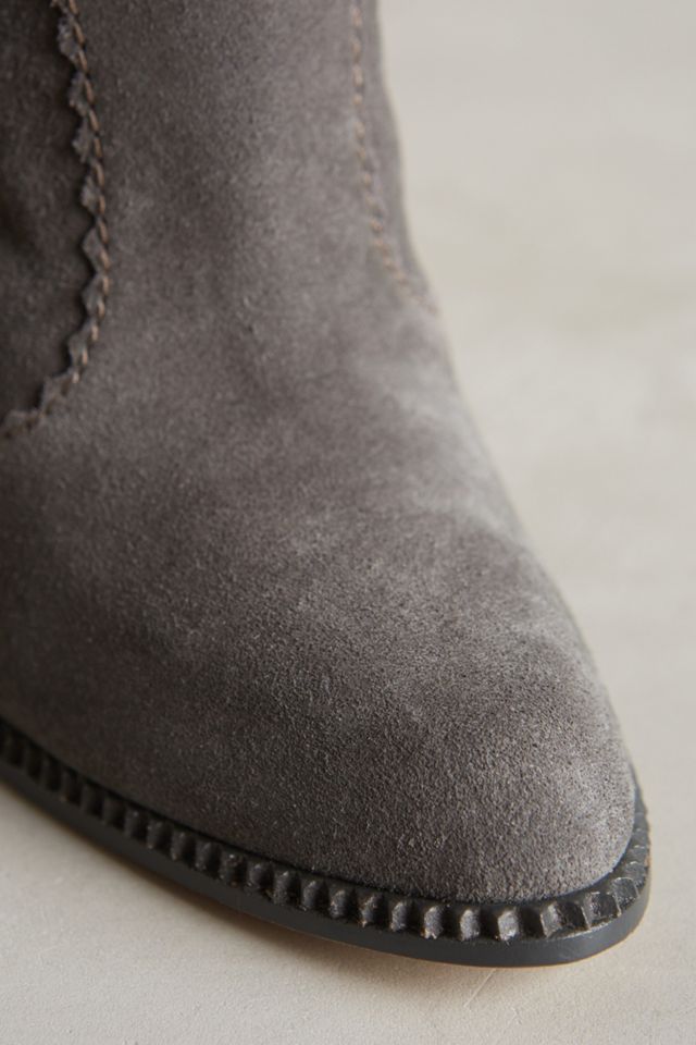 Cynthia Vincent Fringe-Swept Boots #3