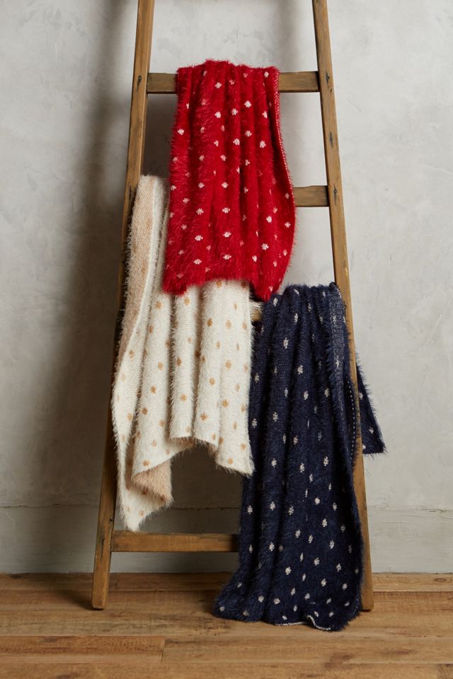 Cozy Dot Throw #1