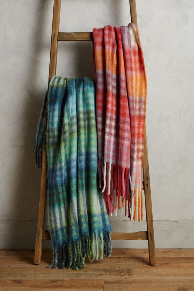 Plaid Palette Throw #1