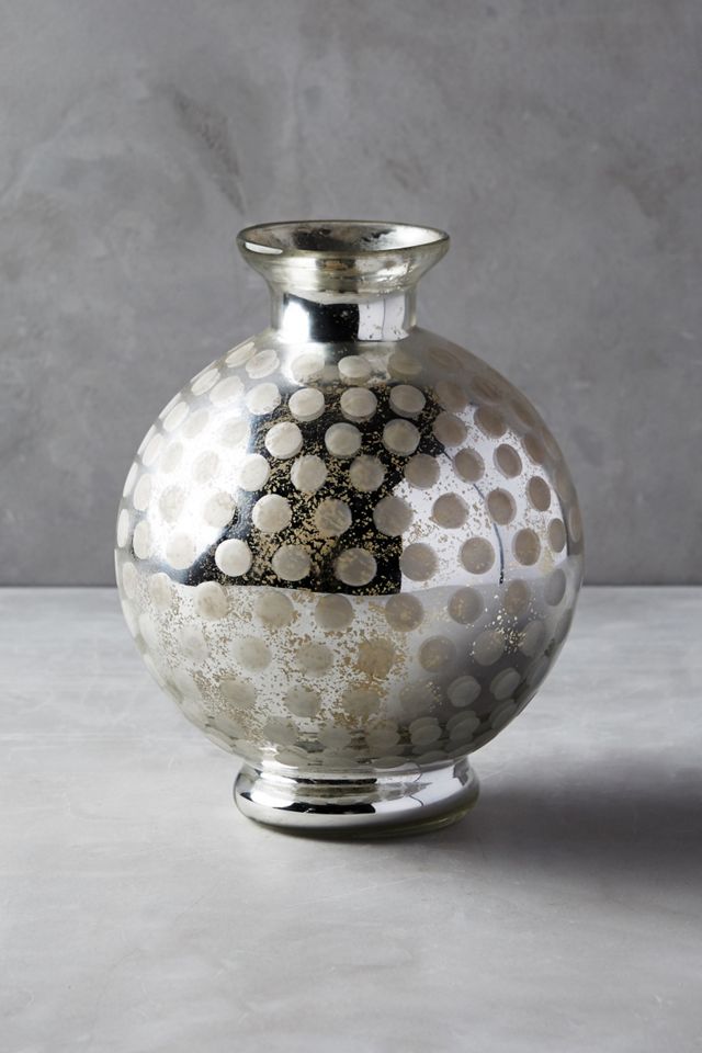 Frosted Mercury Vase #5