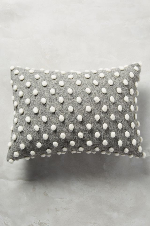 Woolen Pom Pillow #1