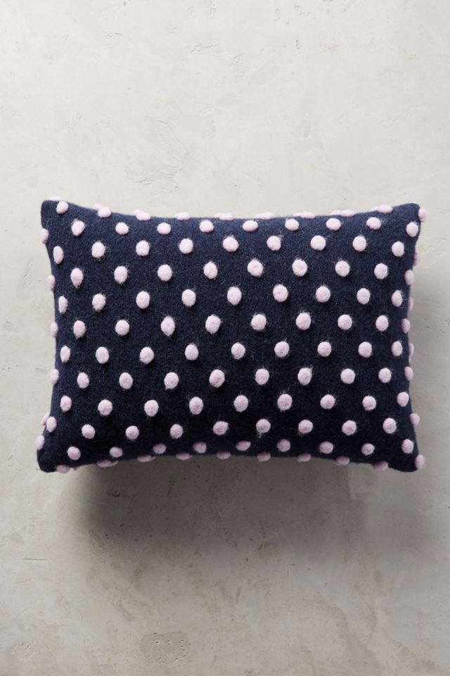 Woolen Pom Pillow #1