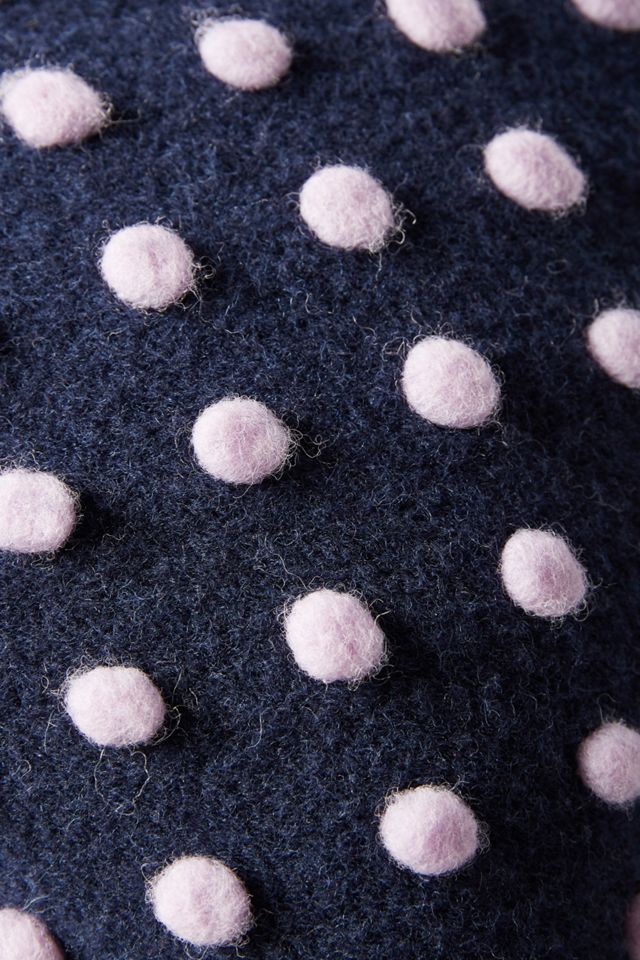 Woolen Pom Pillow #2