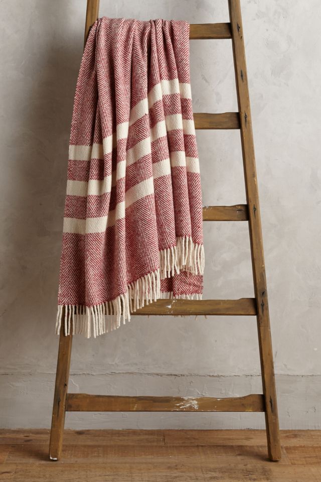 Avoca Wool Herringbone Throw