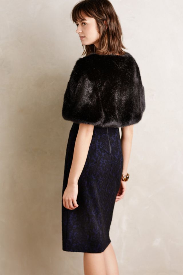 Akilina Faux-Fur Shrug #1